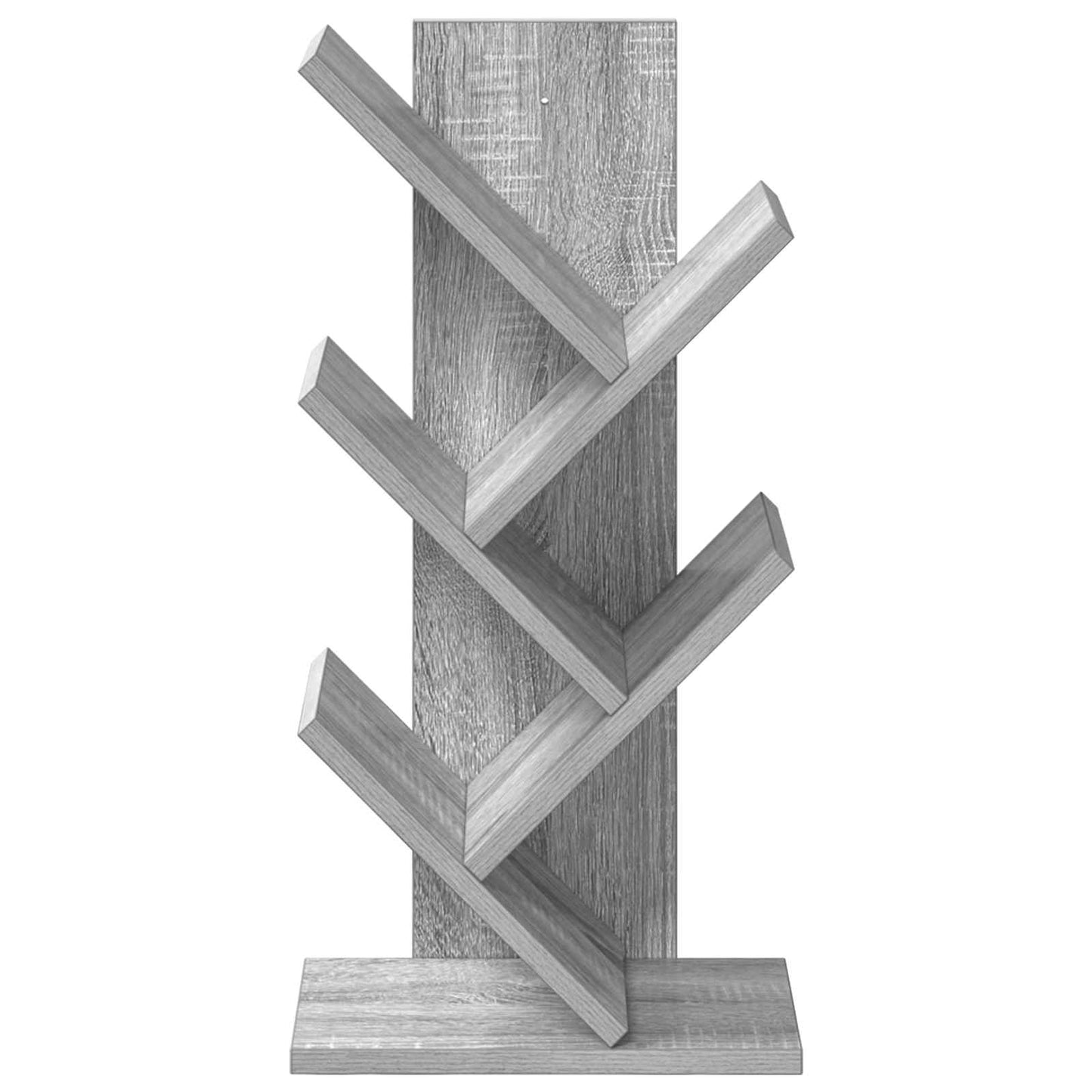Fa Könyvespolc 4-Szintes 30 x 18 x 60 cm Szerelt Fa