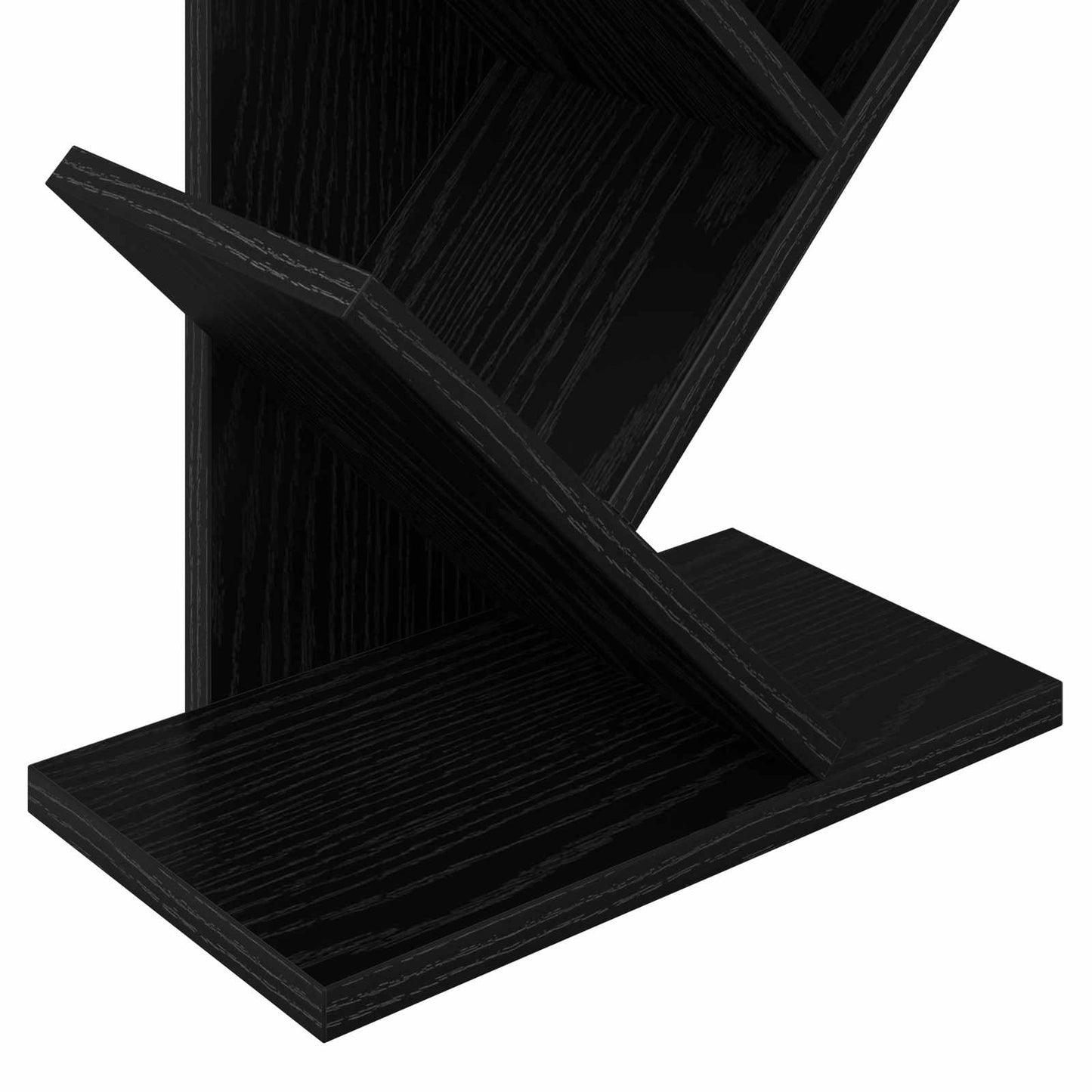 Fának álcázott polc 6 szintes 30 x 18 x 100 cm Szerelt Fa