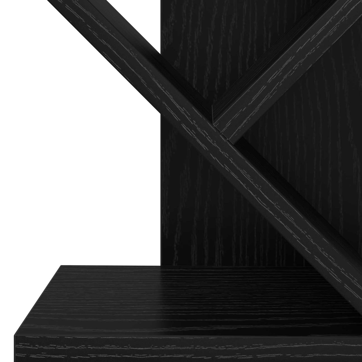 Fának álcázott polc 6 szintes 30 x 18 x 100 cm Szerelt Fa
