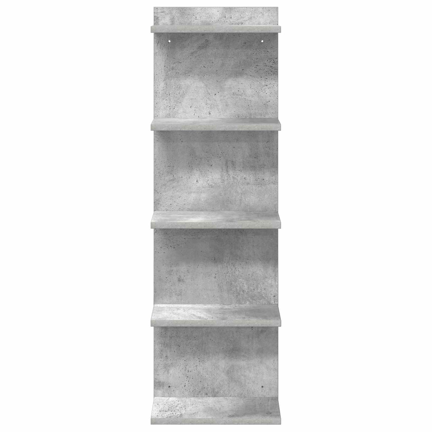 Falpolc Betonszürke 30 x 15 x 100 cm Szerelt Fa