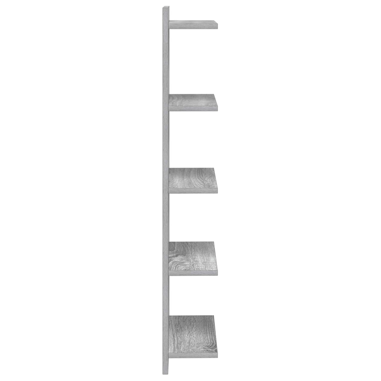 Falpolc Szürke Sonoma 30 x 15 x 100 cm Szerelt Fa