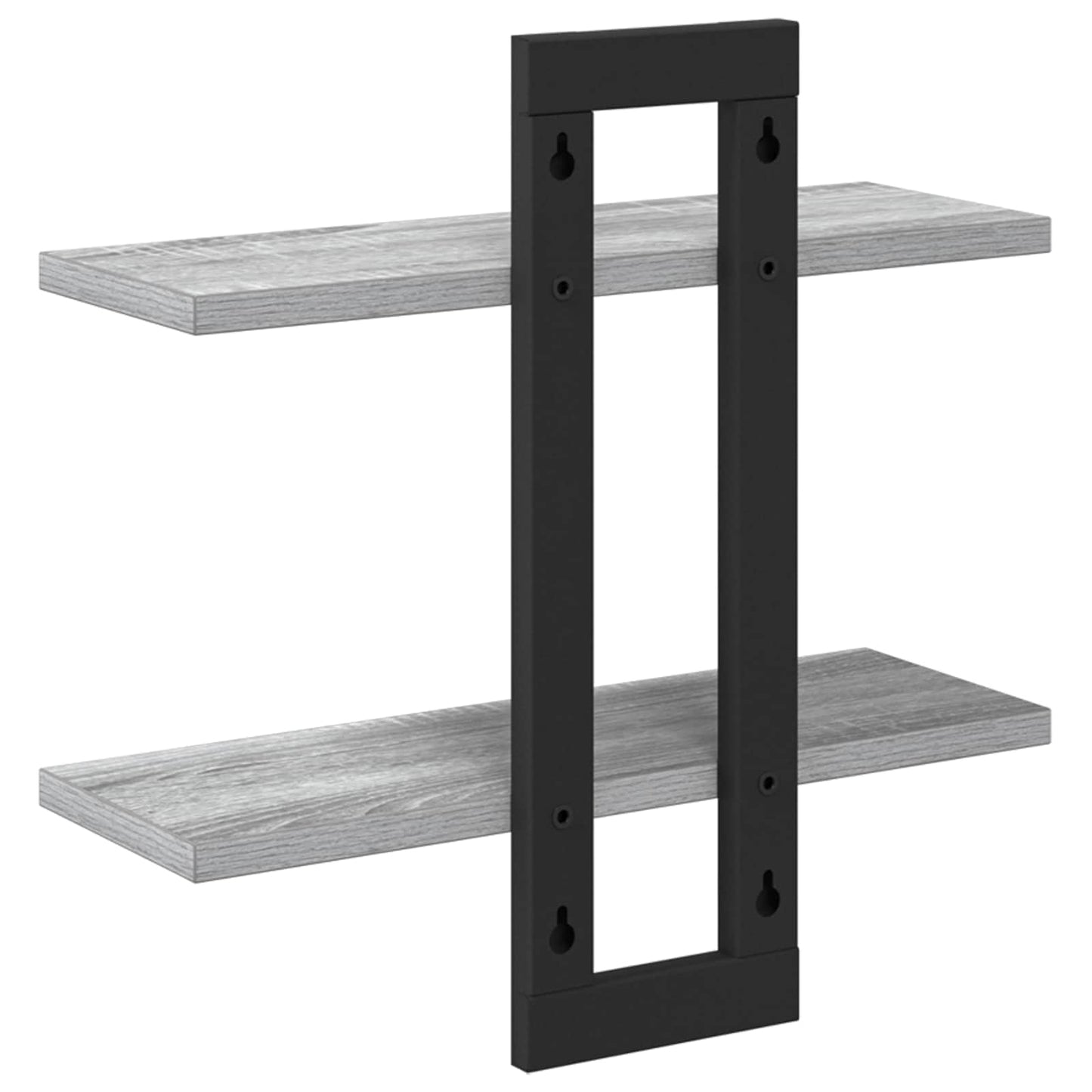 Lebegő polcok Szürke Sonoma 40 x 15 x 40 cm Szerelt Fa