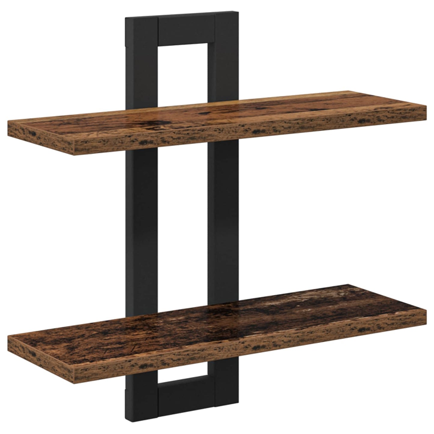 Lebegő polcok Antik Fa 40 x 15 x 40 cm Szerelt Fa