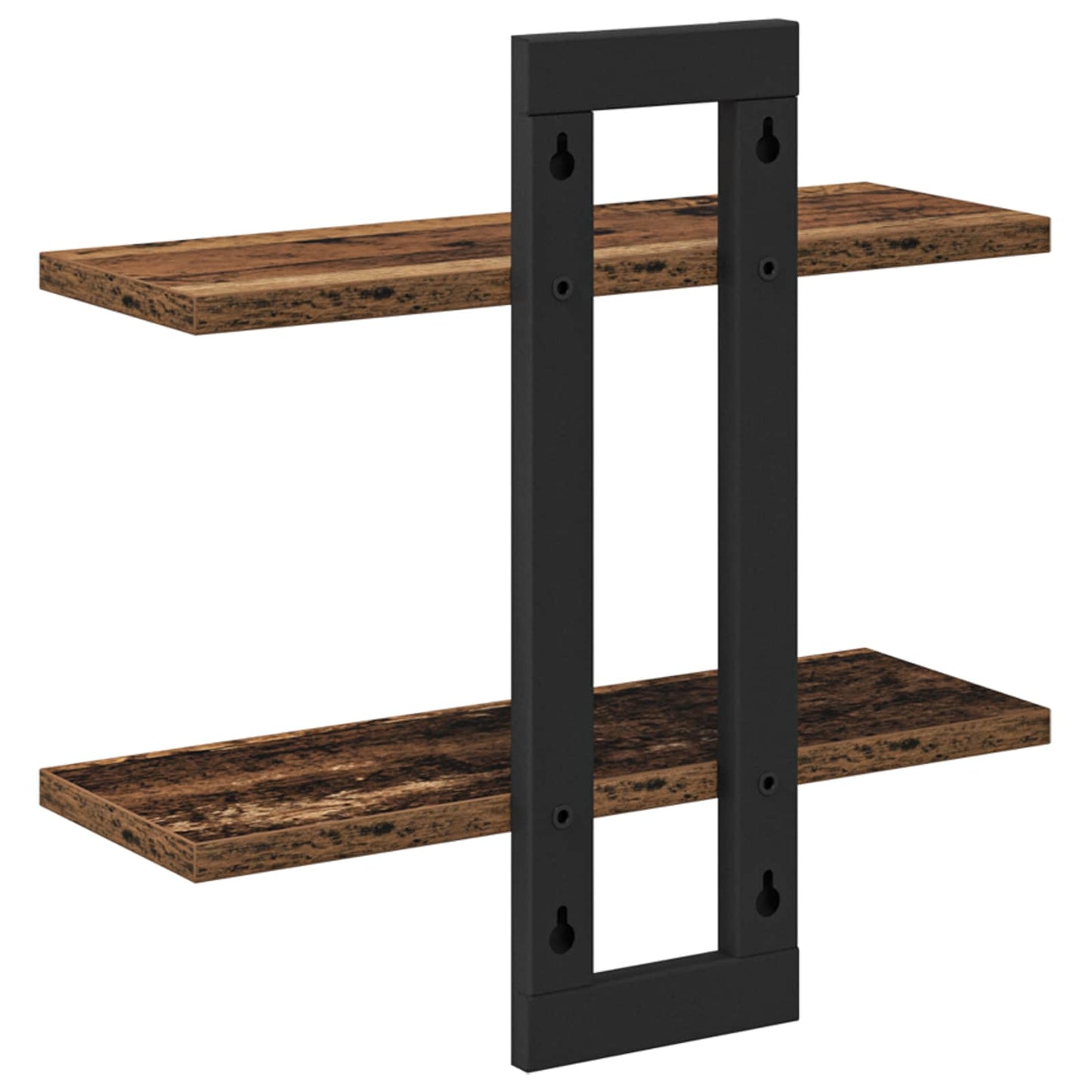 Lebegő polcok Antik Fa 40 x 15 x 40 cm Szerelt Fa