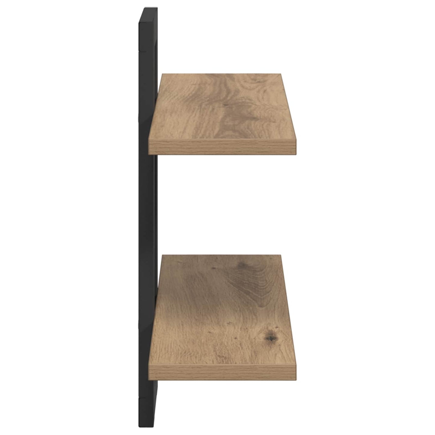 Lebegő polcok Kézműves Tölgy 40 x 15 x 40 cm Szerelt Fa