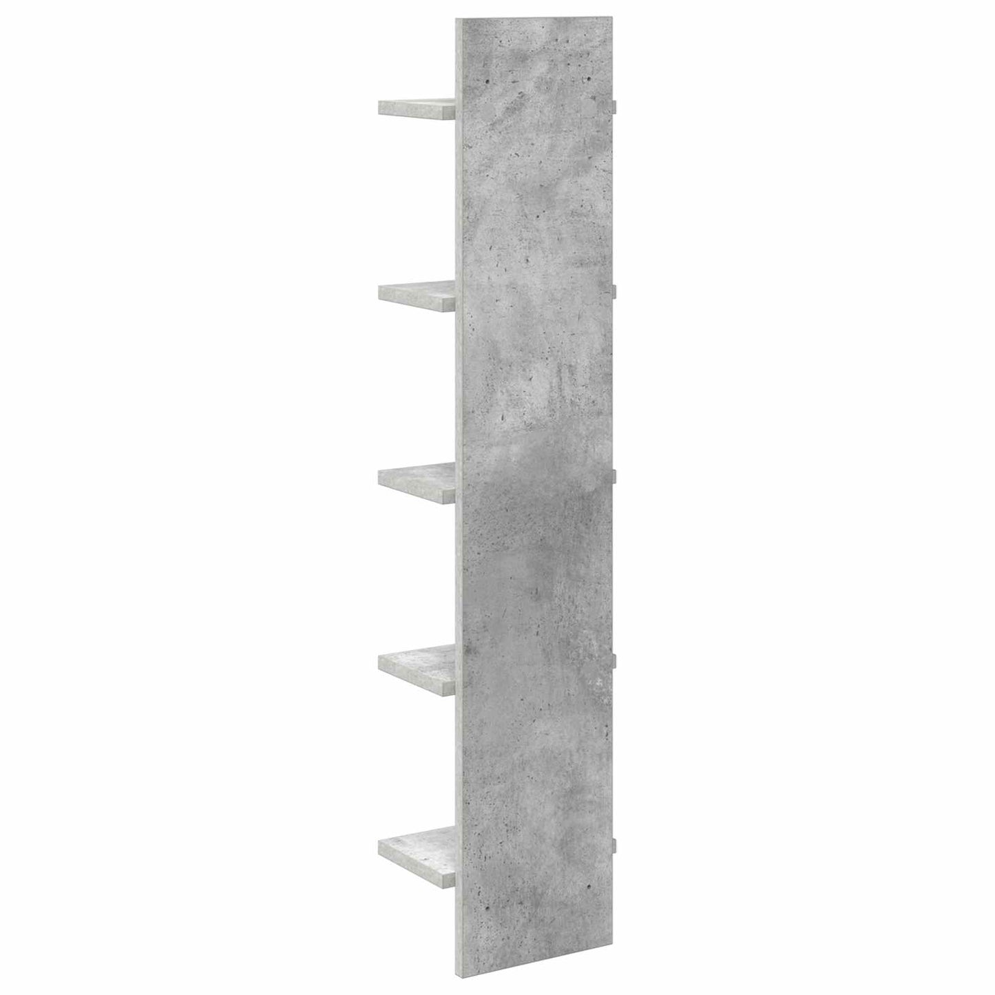 Falpolc Betonszürke 22 x 15 x 100 cm Szerelt Fa