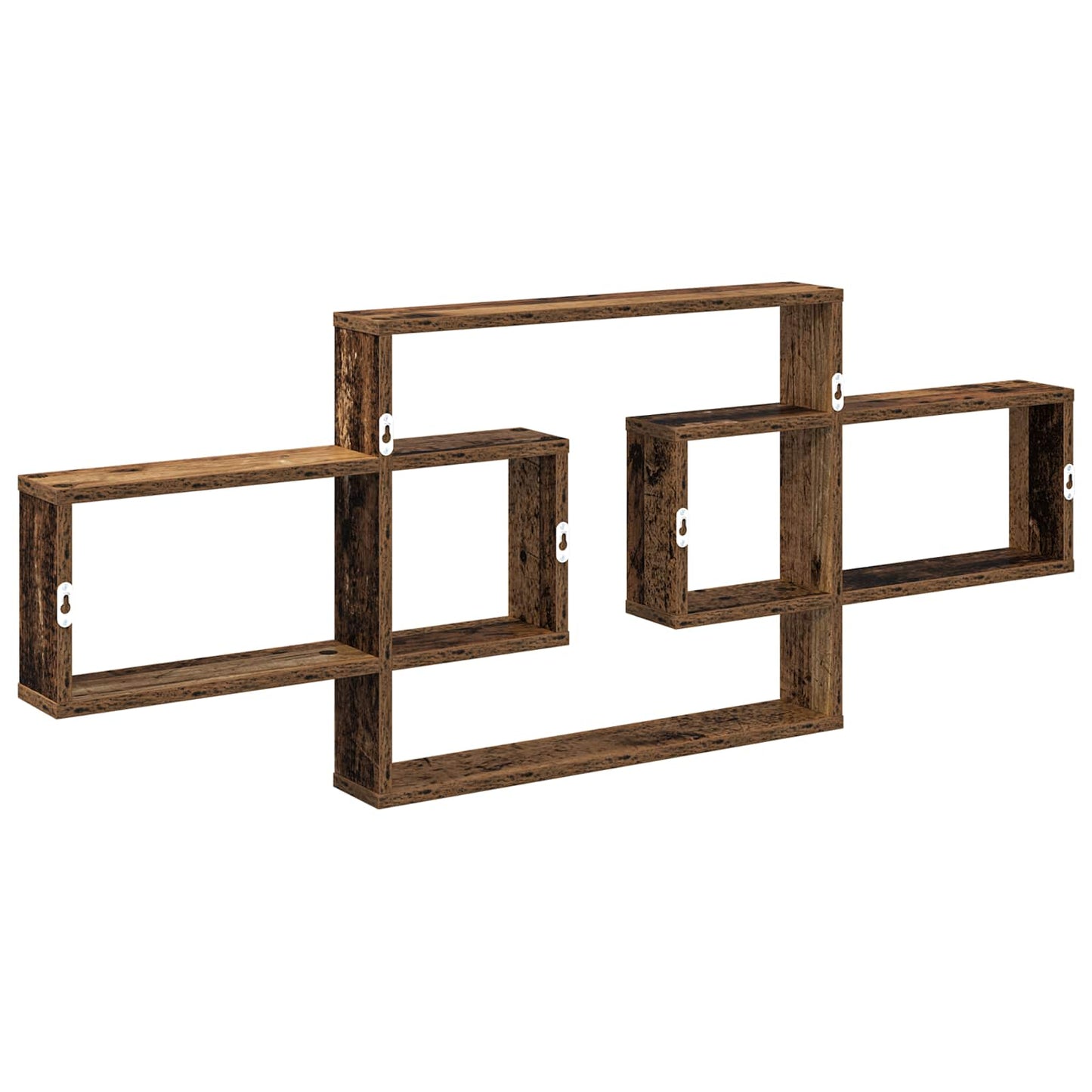Falpolc Antik Fa 130 x 10 x 50 cm Szerelt Fa