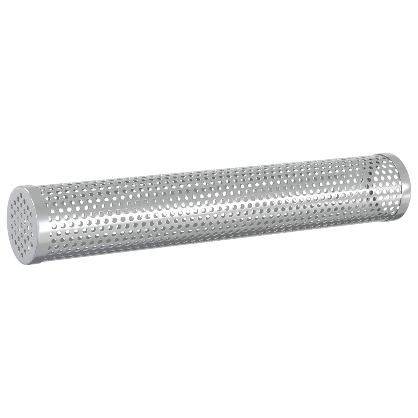 Füstölő Cső 2 db Ø 5 x 30 cm Rozsdamentes acél 304 Ezüst