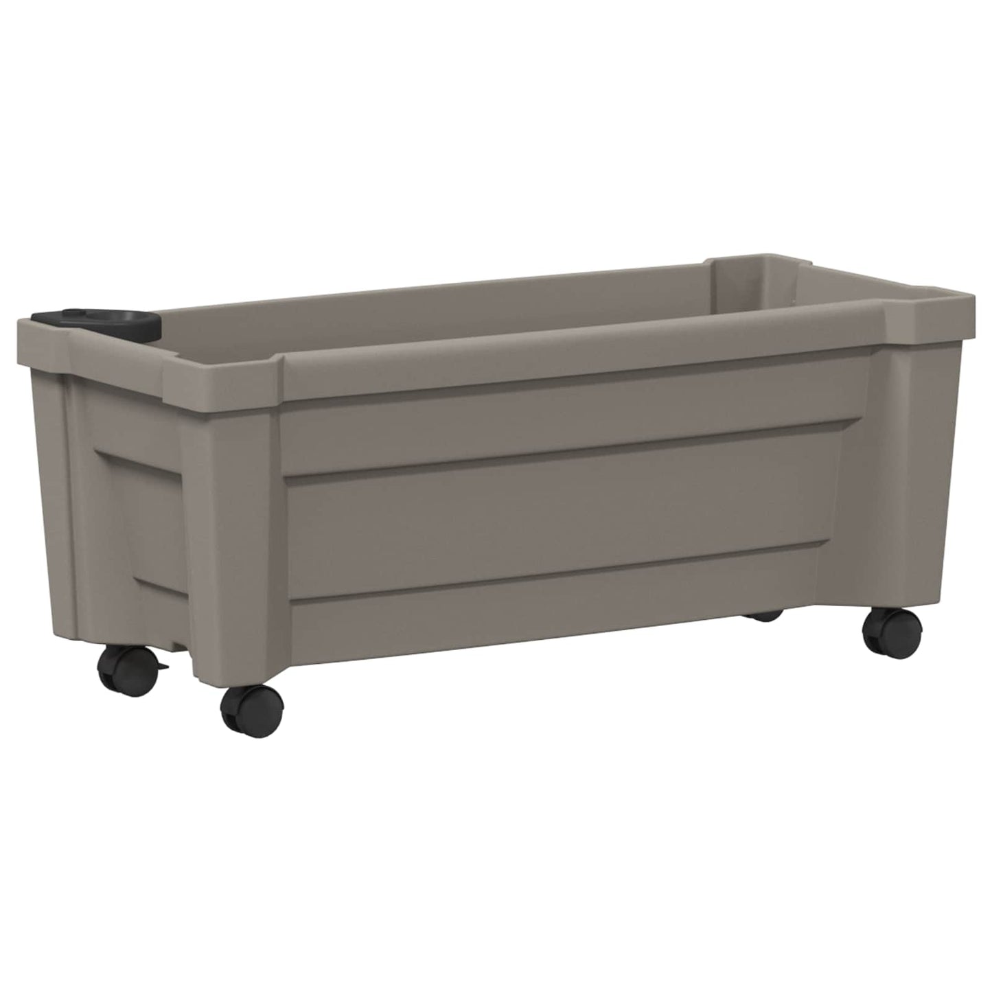 Calypso cserép kerekekkel Szürke 79 x 35 x 33 cm PP