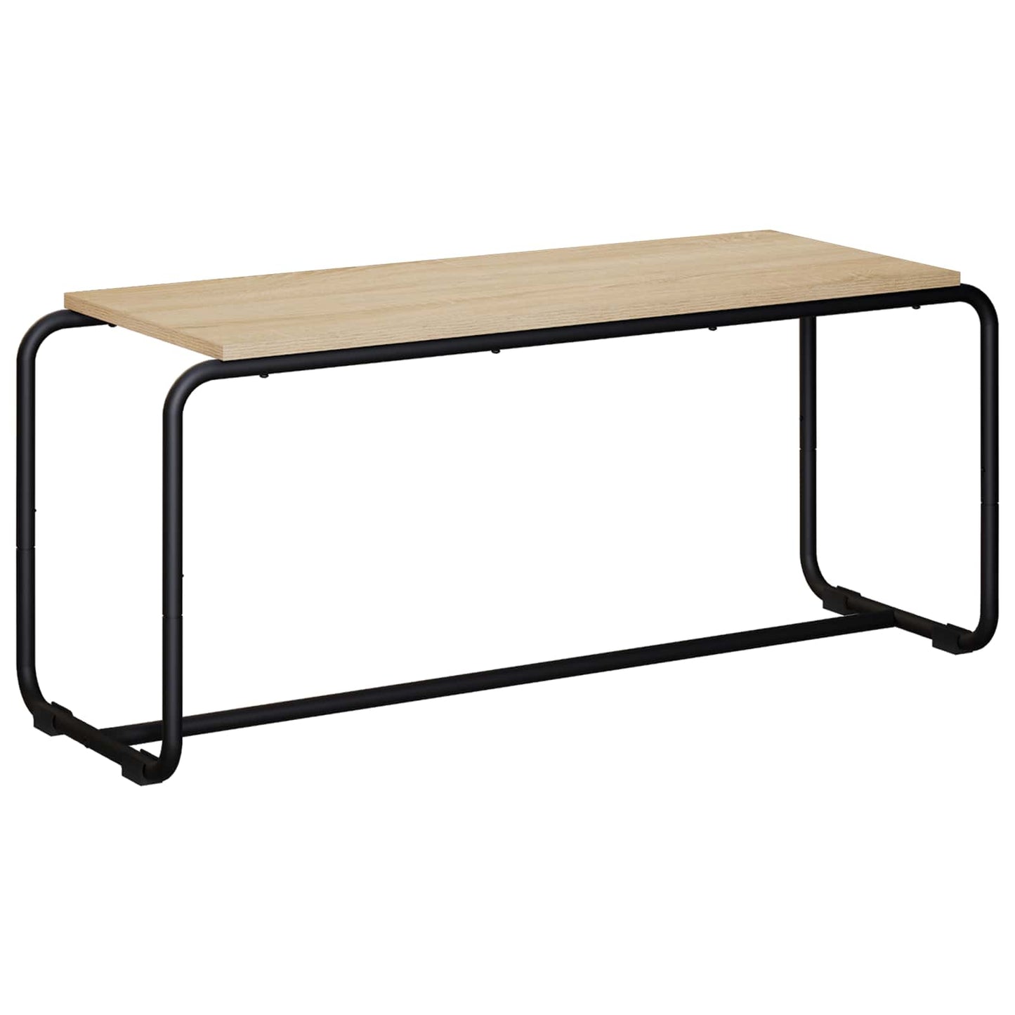 TV állvány 98 x 35,5 x 42 cm Sonoma Tölgy Szerelt Fa