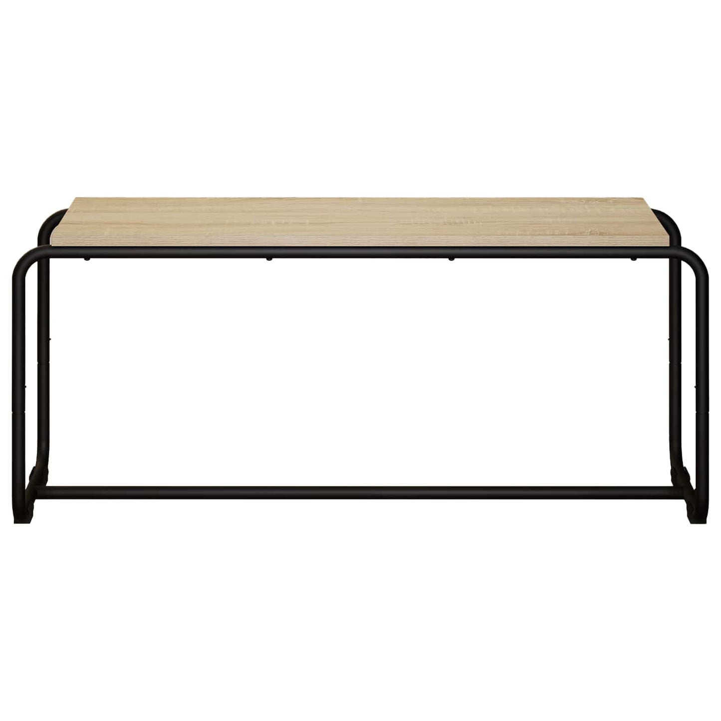 TV állvány 98 x 35,5 x 42 cm Sonoma Tölgy Szerelt Fa