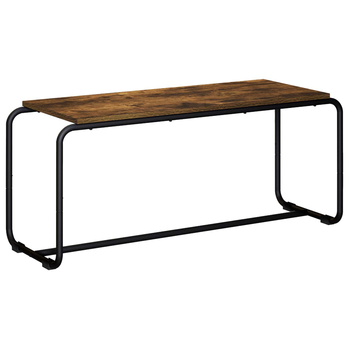 TV állvány 98 x 35,5 x 42 cm Füstös Tölgy Szerelt Fa