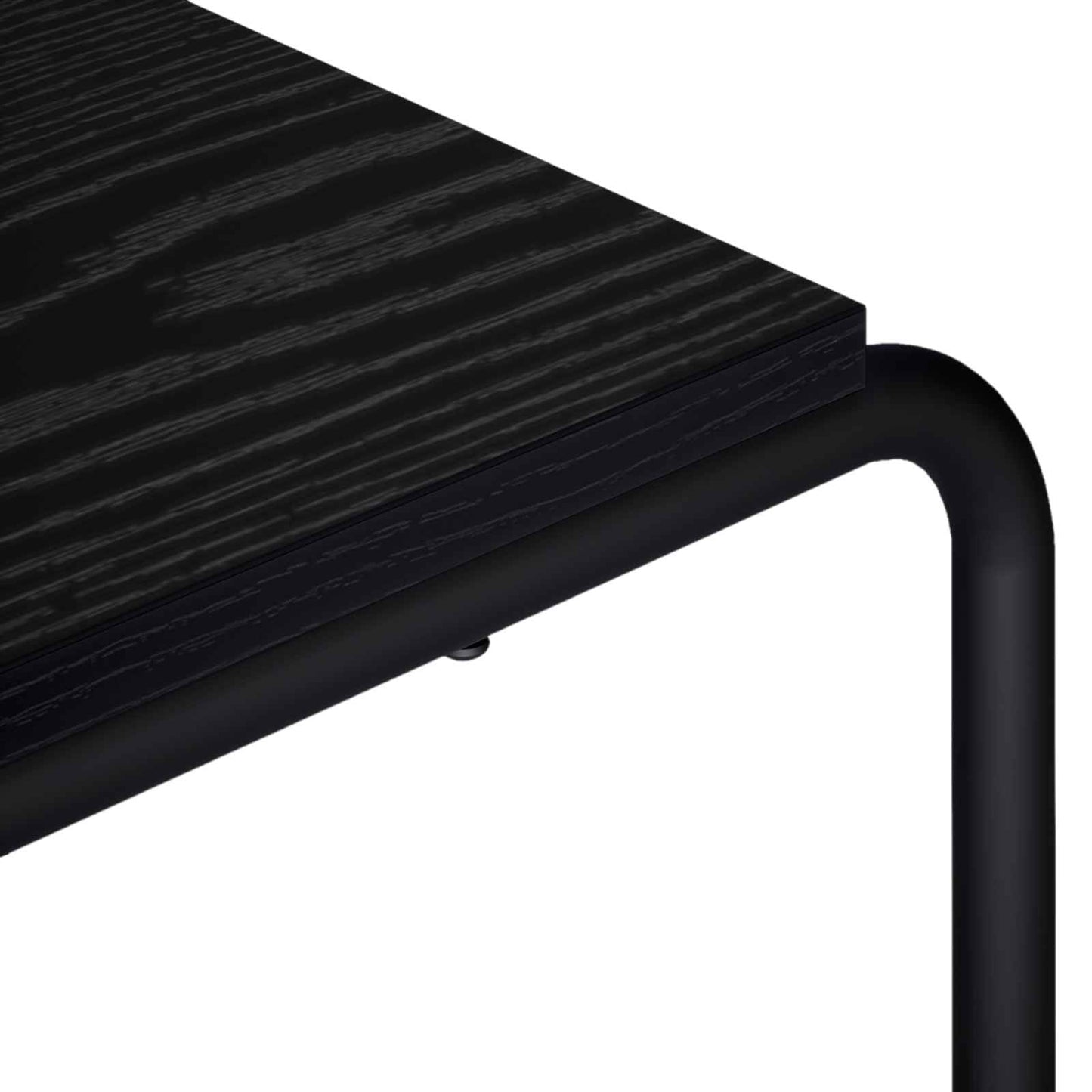 TV állvány 113.5 x 35.5 x 42 cm Fekete Tölgy Szerelt Fa