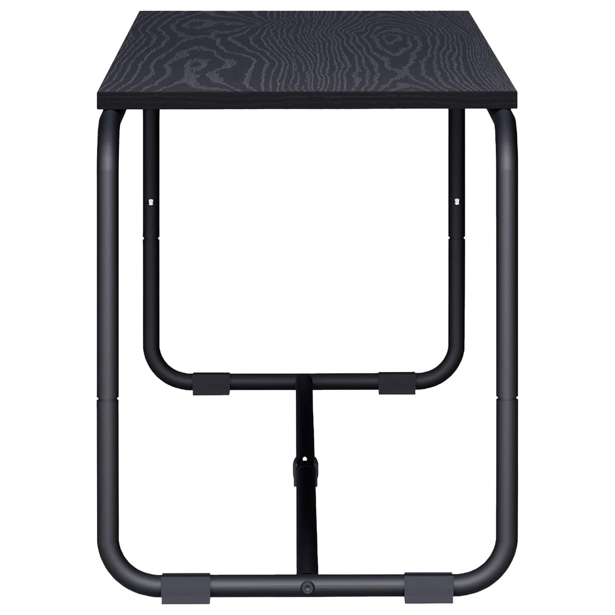 TV állvány 113.5 x 35.5 x 42 cm Fekete Tölgy Szerelt Fa