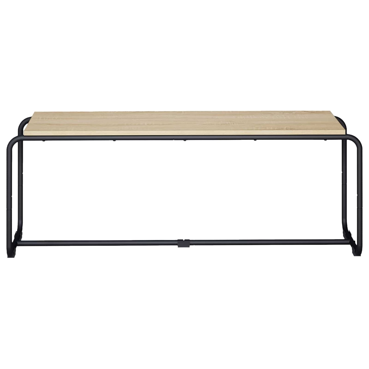 TV állvány 113.5 x 35.5 x 42 cm Sonoma Tölgy Szerelt Fa