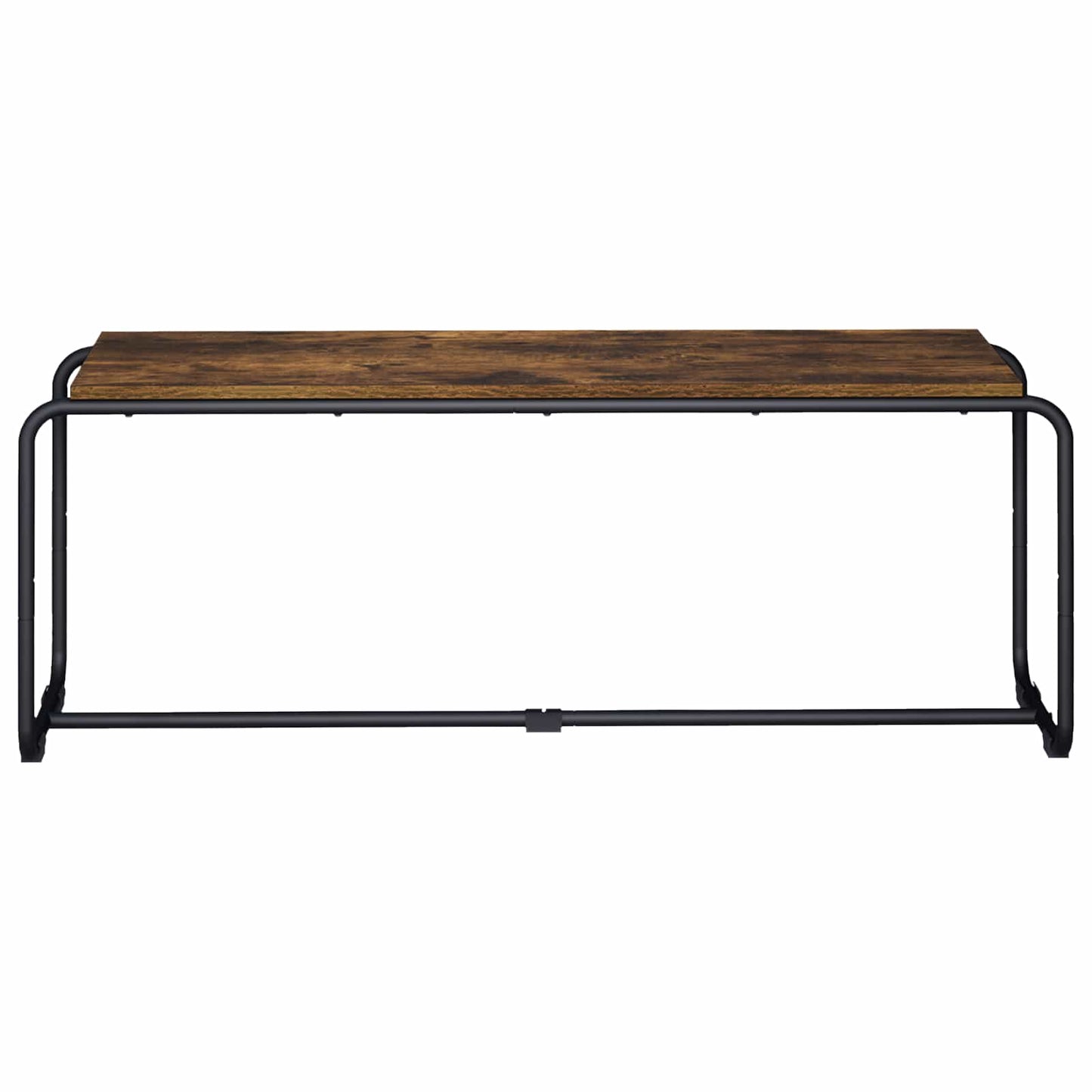 TV állvány 113.5 x 35.5 x 42 cm Füstös Tölgy Szerelt Fa