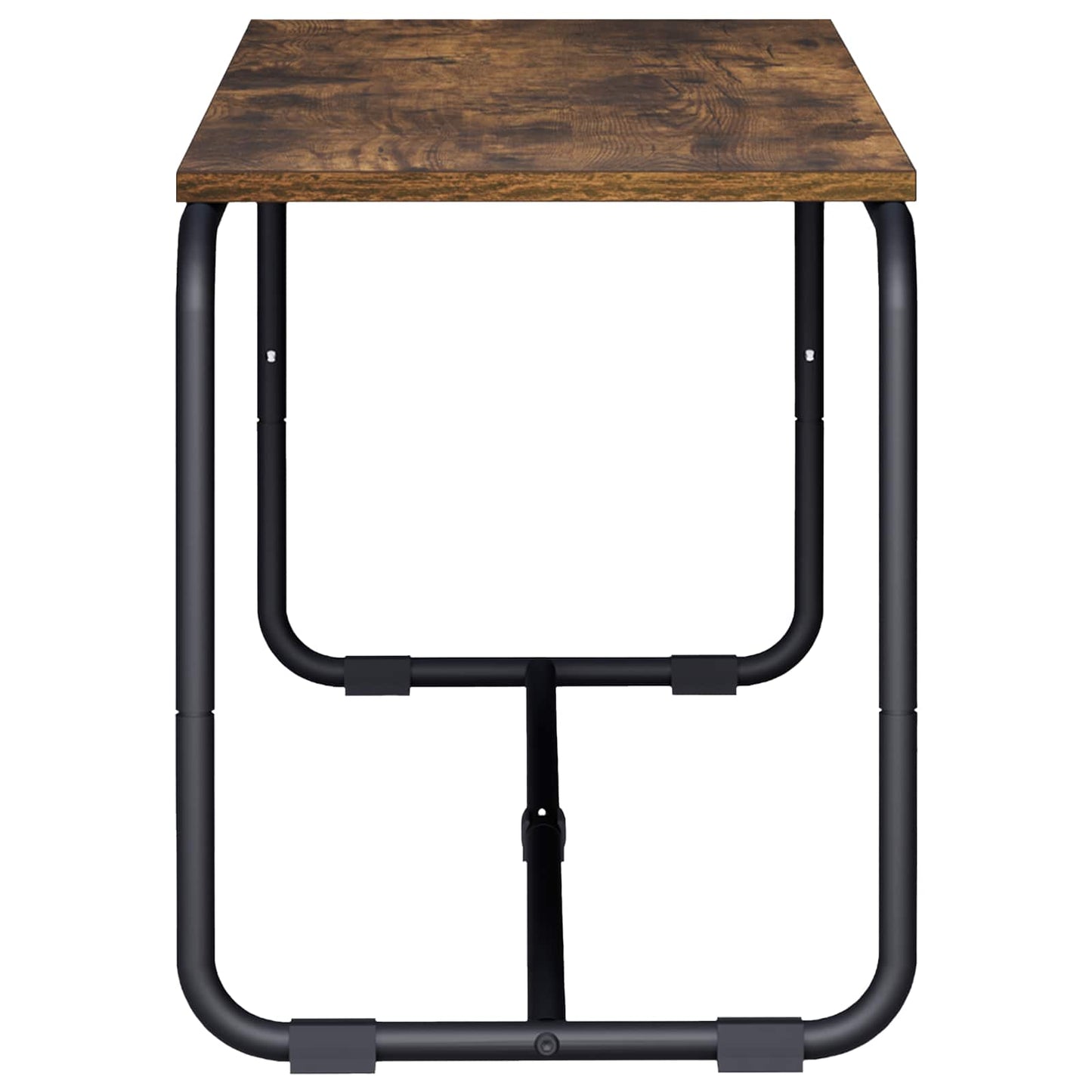 TV állvány 113.5 x 35.5 x 42 cm Füstös Tölgy Szerelt Fa