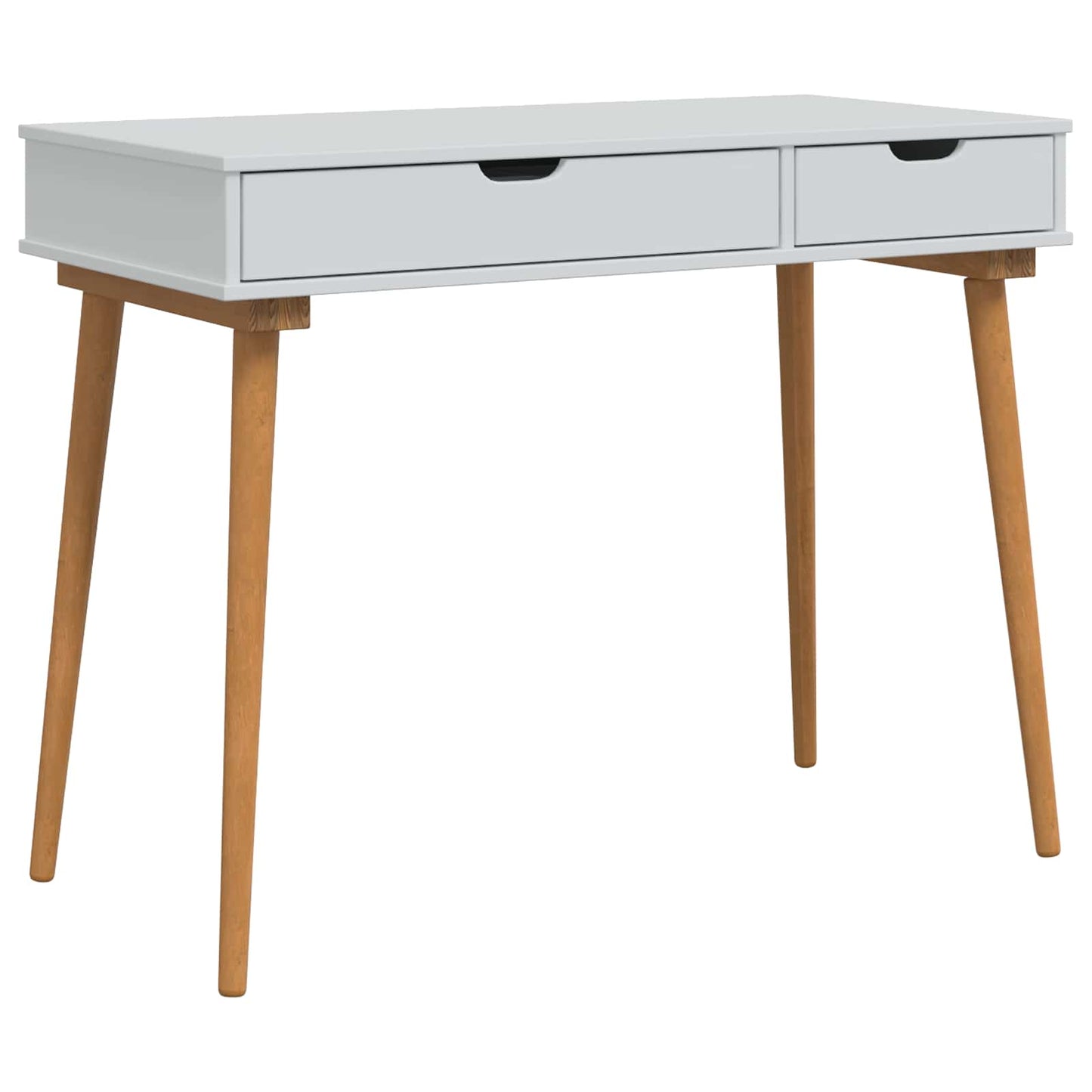 Sminkasztal Készlet FAUSKE 4 pcs Fehér 100 x 50 x 143 cm