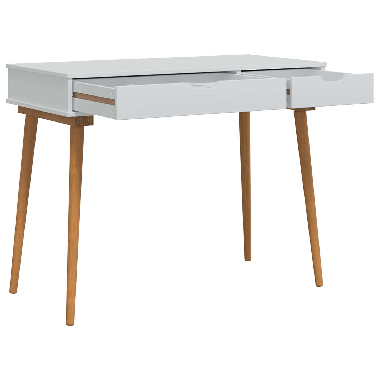 Sminkasztal Készlet FAUSKE 4 pcs Fehér 76 x 50 x 143 cm