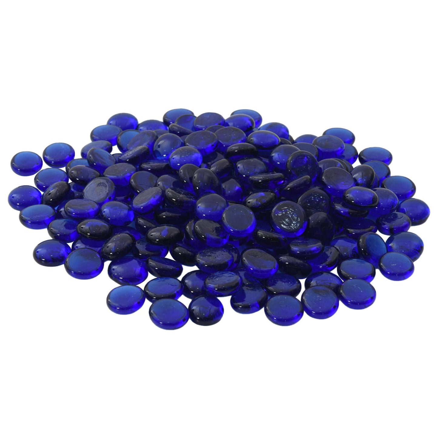 Üveg nugget 17-19 mm Kobalt kék Üveg