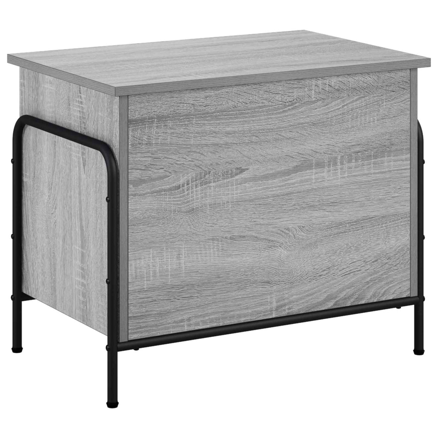 Tároló Doboz Szürke Sonoma 80 x 40 x 49,5 cm Szerelt Fa