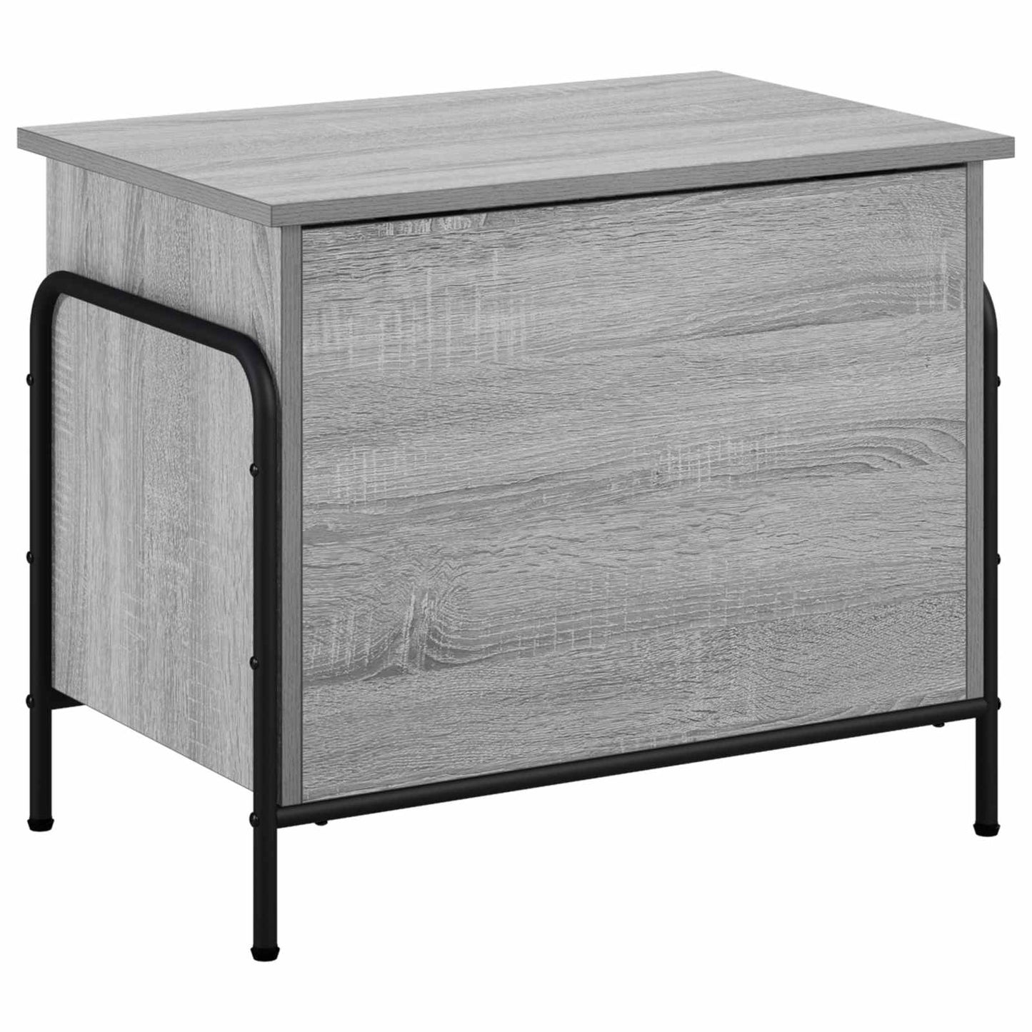 Tároló Doboz Szürke Sonoma 80 x 40 x 49,5 cm Szerelt Fa