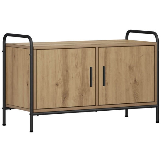 TV szekrény 79,5 x 33 x 50 cm Kézműves Tölgy Szerelt Fa