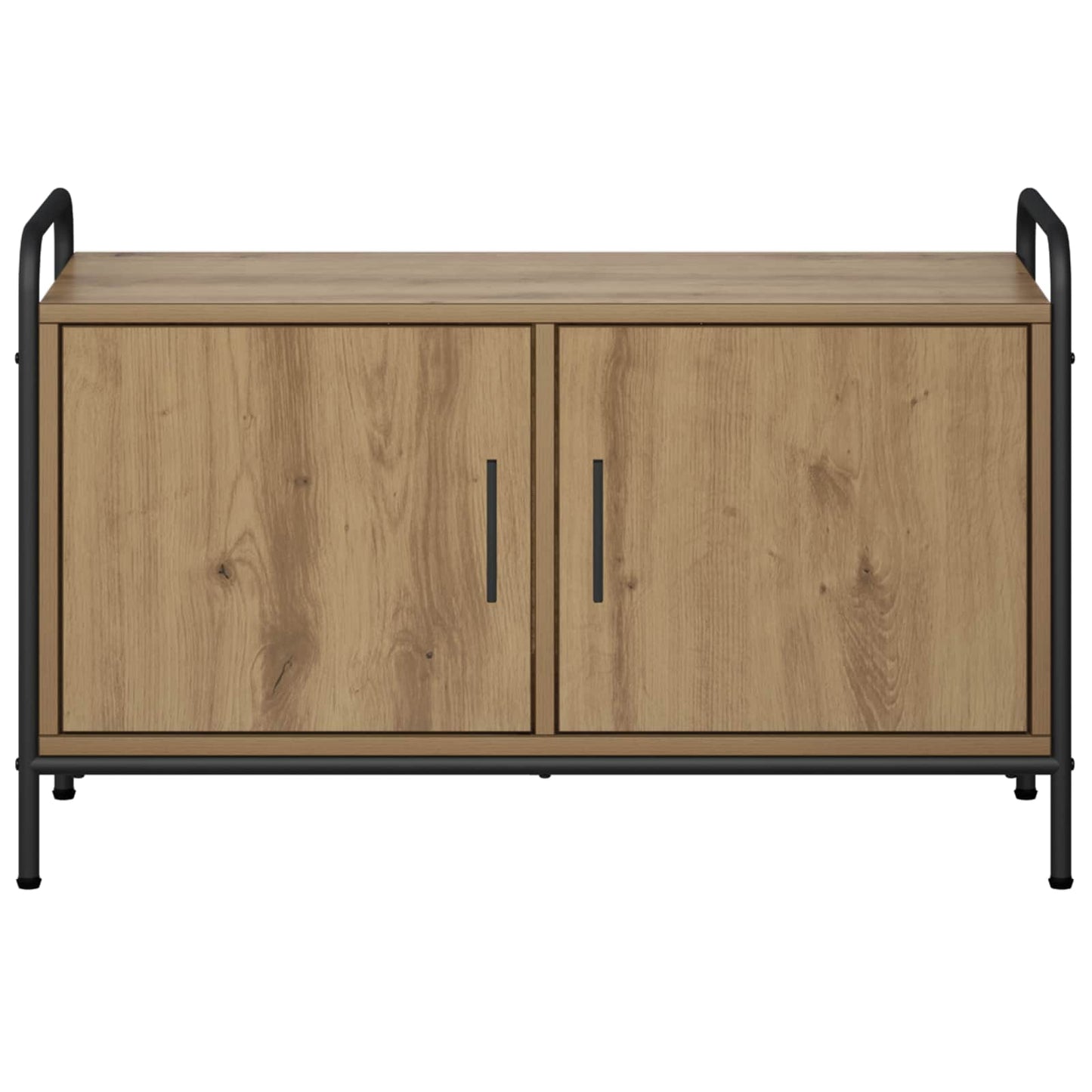 TV szekrény 79,5 x 33 x 50 cm Kézműves Tölgy Szerelt Fa