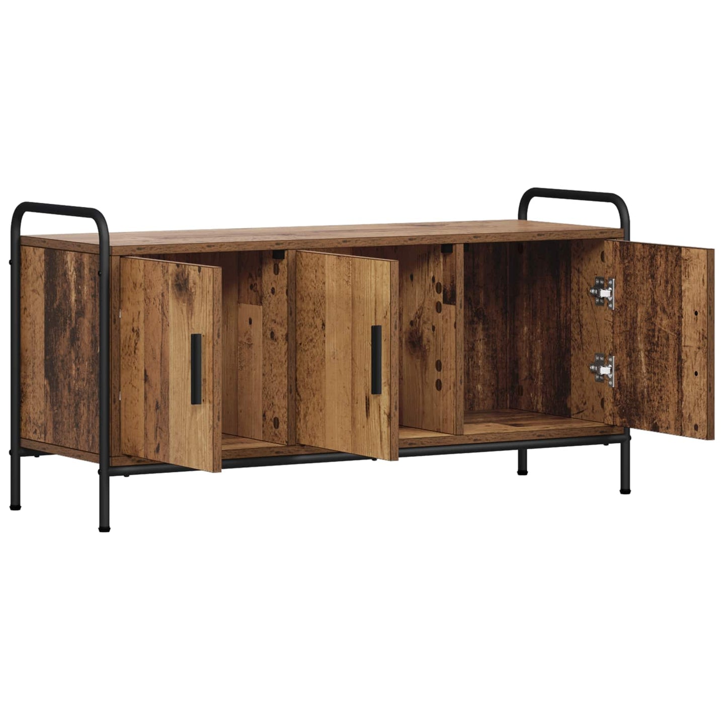 TV szekrény 79,5 x 33 x 50 cm Antik Fa Szerelt Fa
