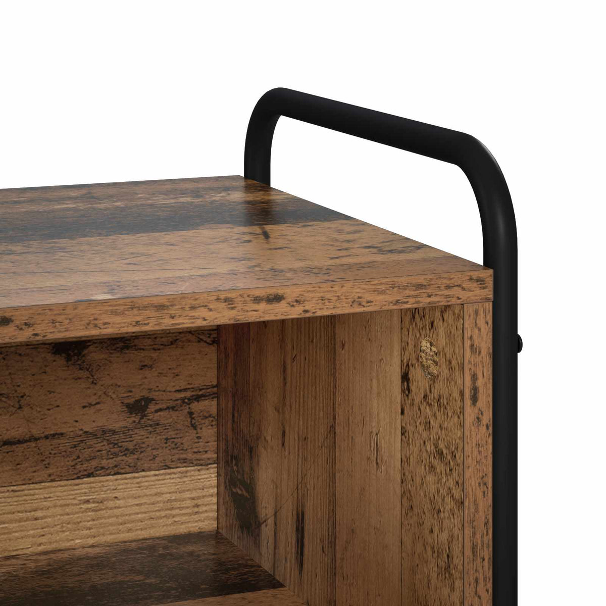 TV szekrény 140 x 39,5 x 50 cm Antik Fa Szerelt Fa