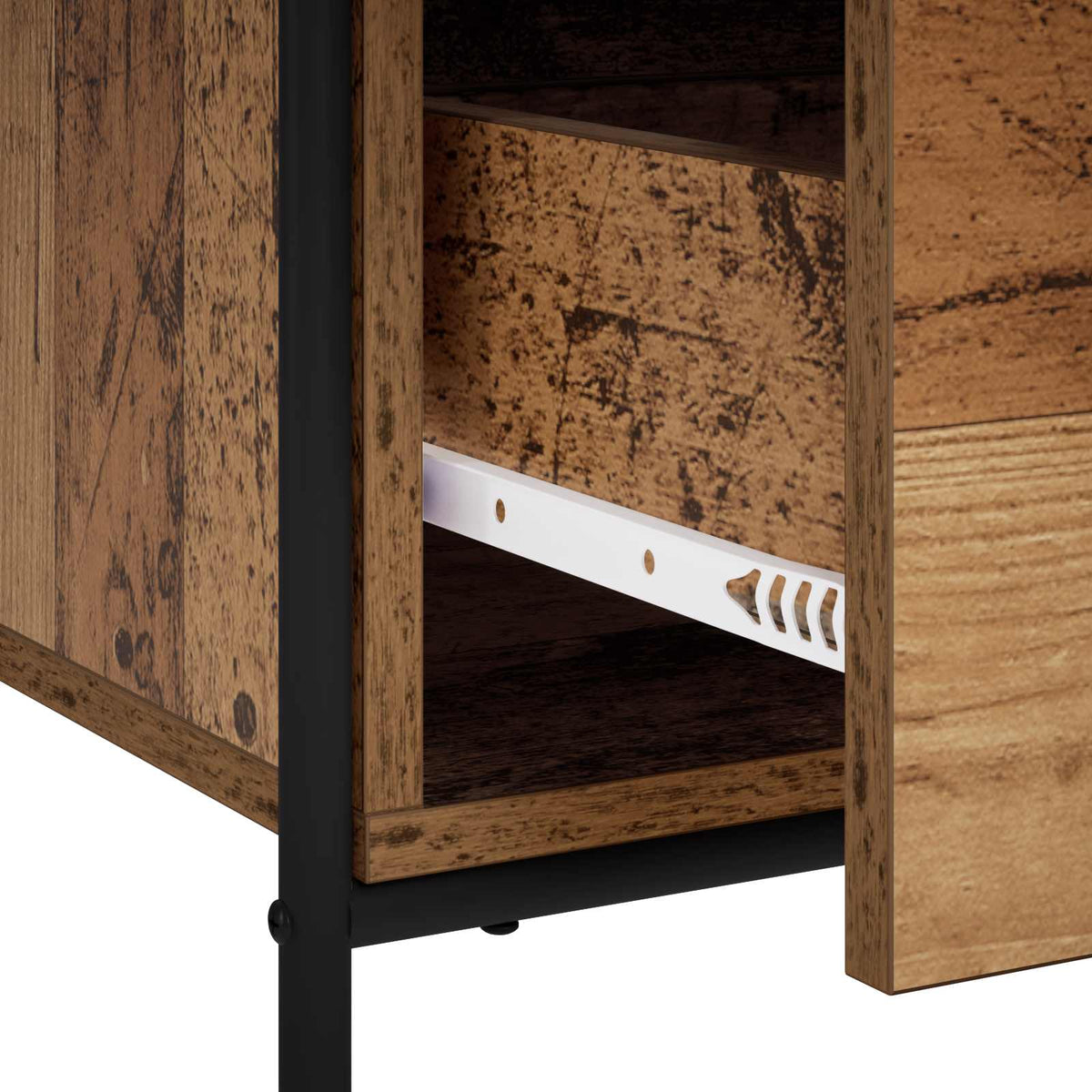 Széf Antik Fa 97 x 33 x 81 cm Szerelt Fa