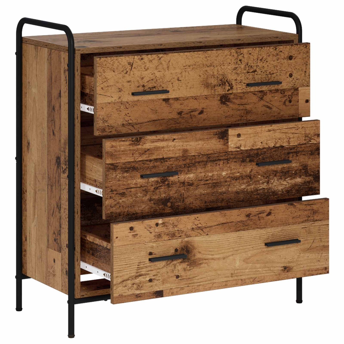 Széf Antik Fa 97 x 33 x 81 cm Szerelt Fa