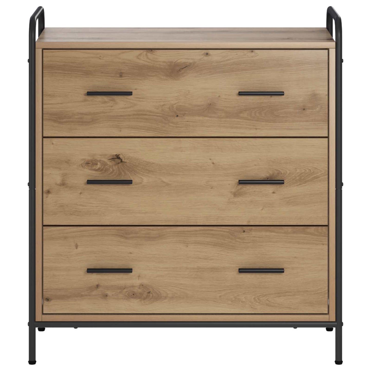Széf Kézműves Tölgy 97 x 33 x 81 cm Szerelt Fa