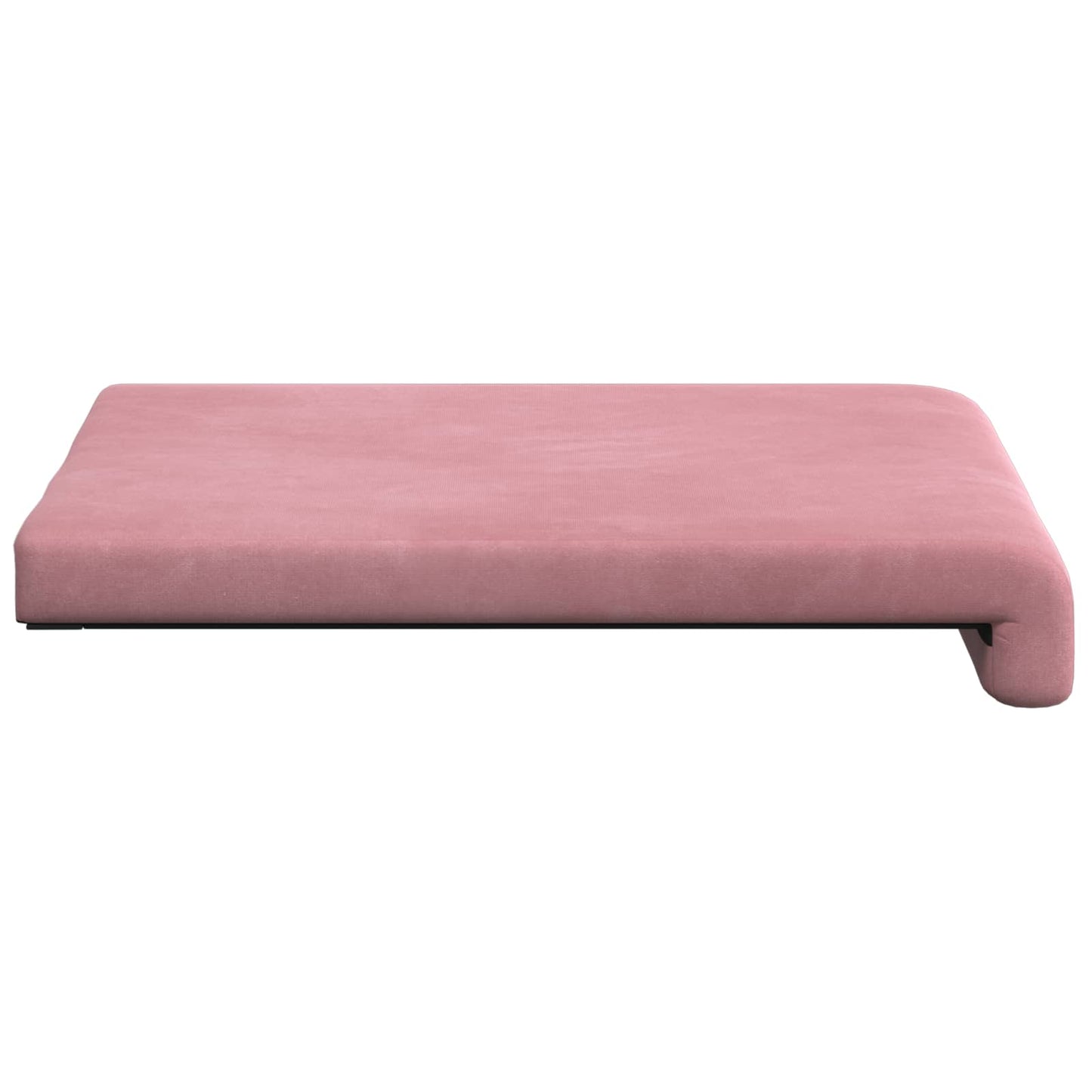 Padpárna 2 db Bársony Rózsaszín Méret: 35 cm mély