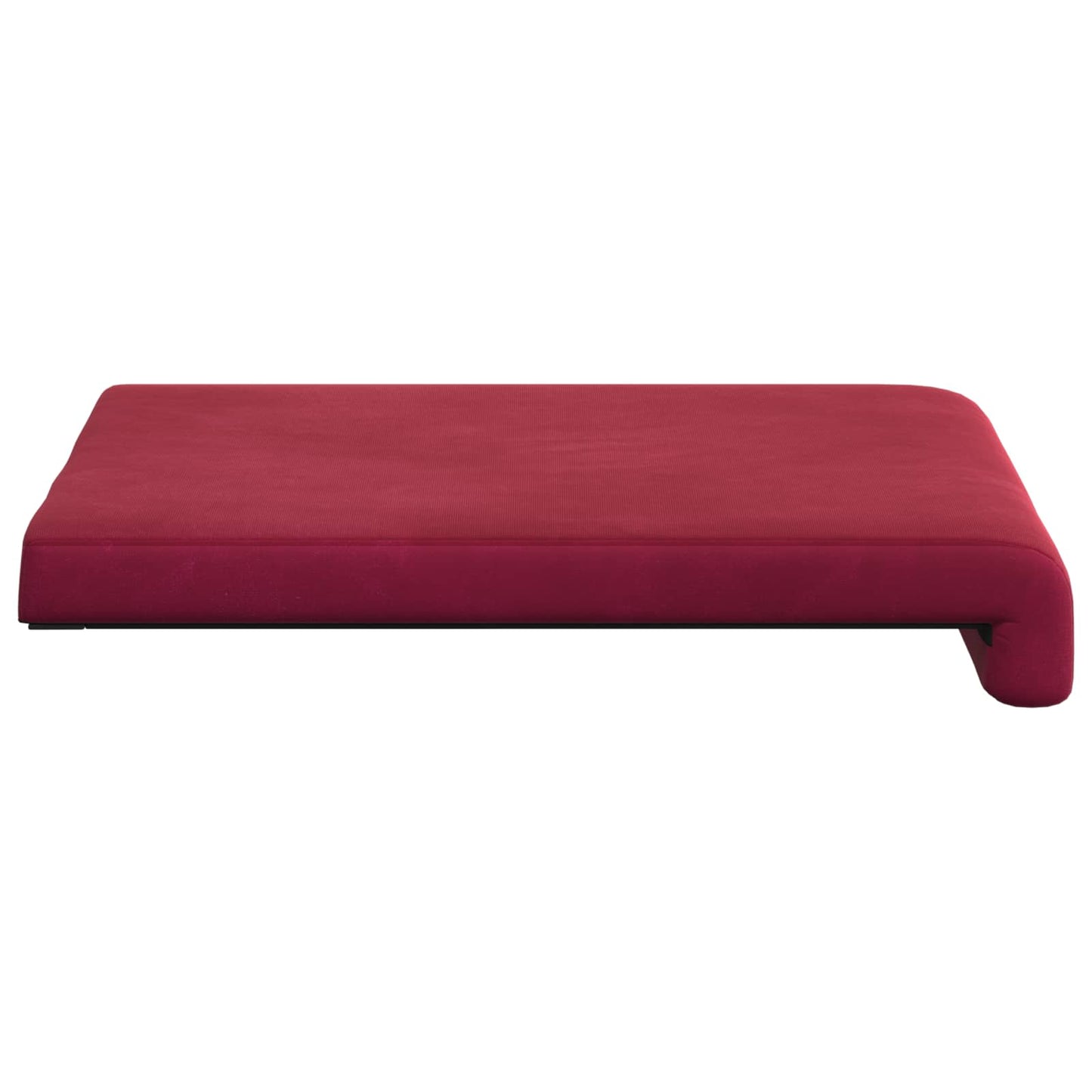 Padpárna 2 db Bársony Bordó Méret: 35 cm mély