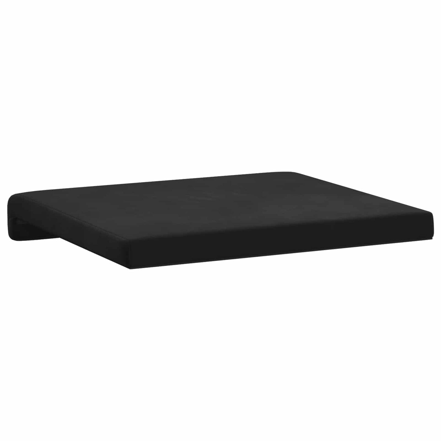 Padpárna 2 db Bársony Fekete Méret: 35 cm mély