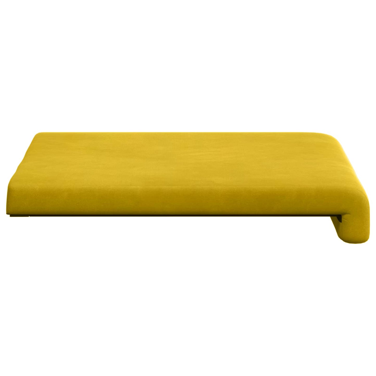 Padpárna 2 db Bársony Sárga Méret: 35 cm mély