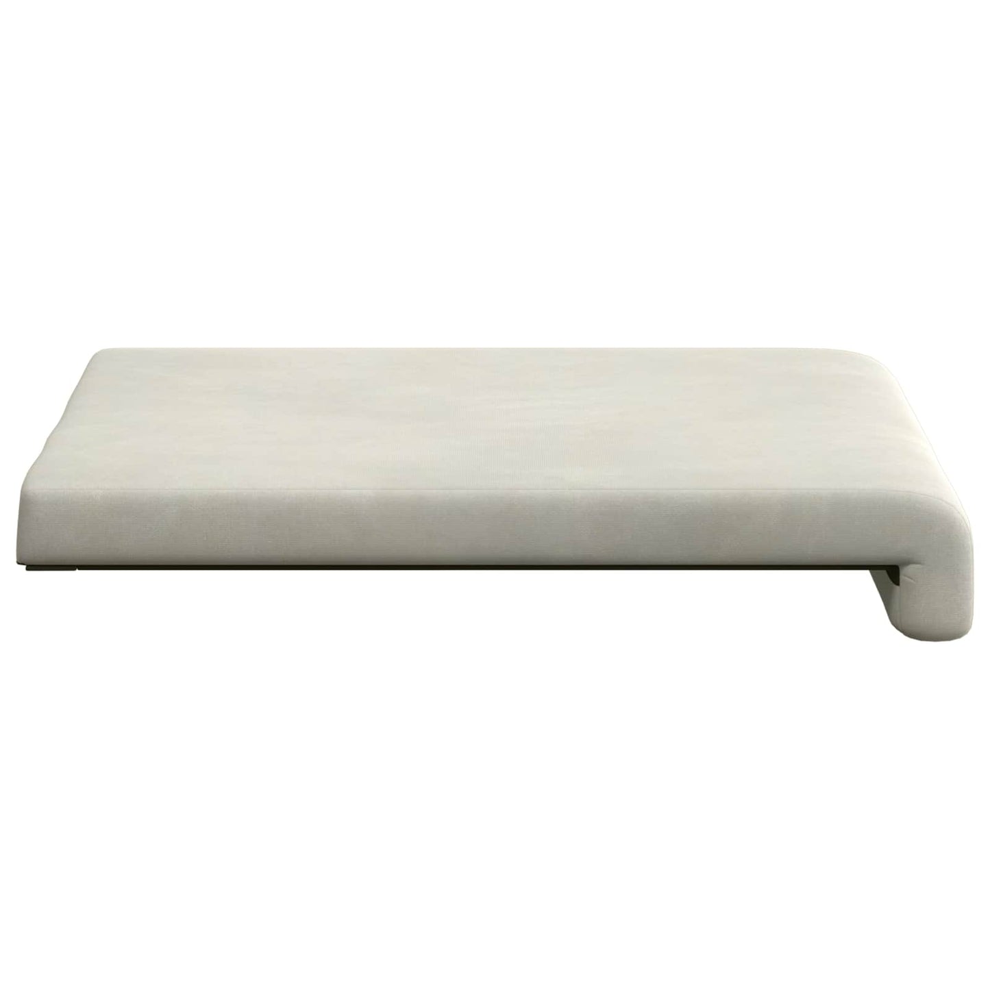 Padpárna 2 db Bársony Krémszínű Méret: 35 cm mély