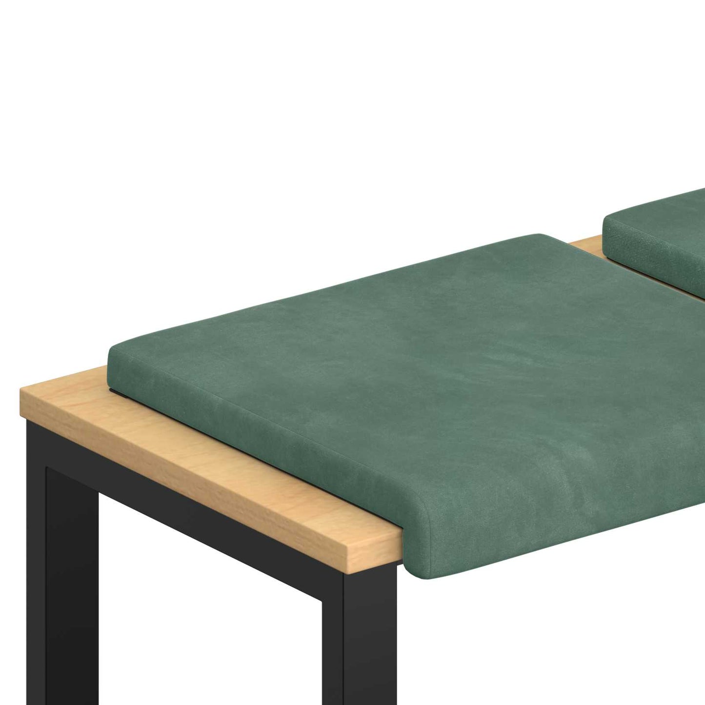 Padpárna 2 db Bársony Tengeri Zöld Méret: 35 cm mély
