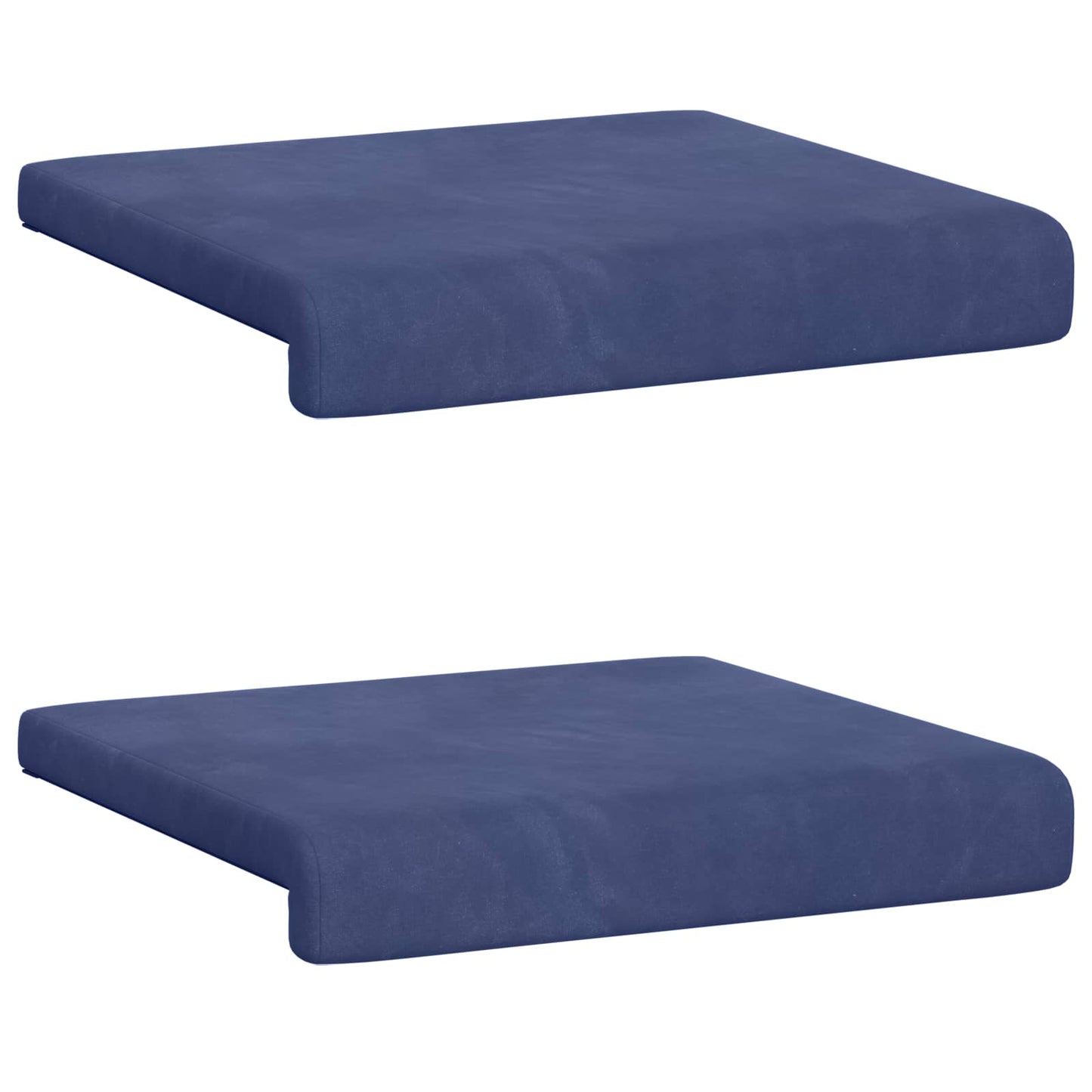 Padpárna 2 db Bársony Rendőrségi kék Méret: 35 cm mély