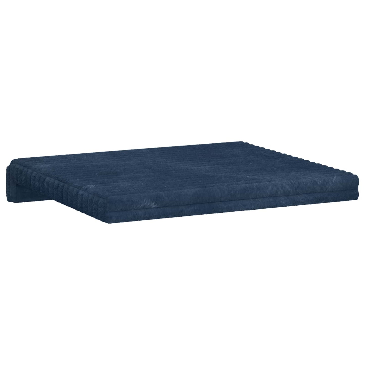Padpárna 2 db Plüss kordbársony Sötétkék Méret: 35 cm mély