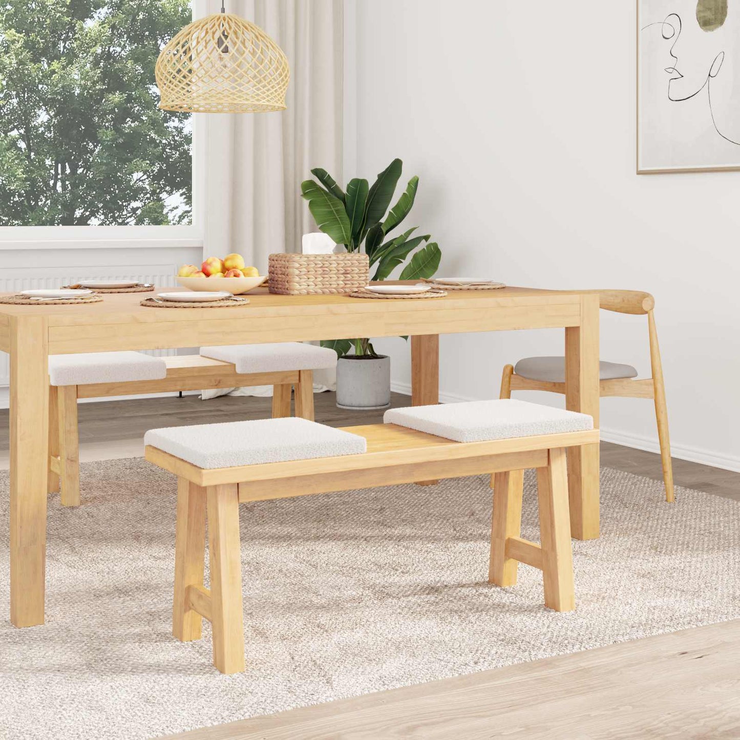 Padpárna 4 db Sherpa szövet Krémszínű Méret: 35 cm mély