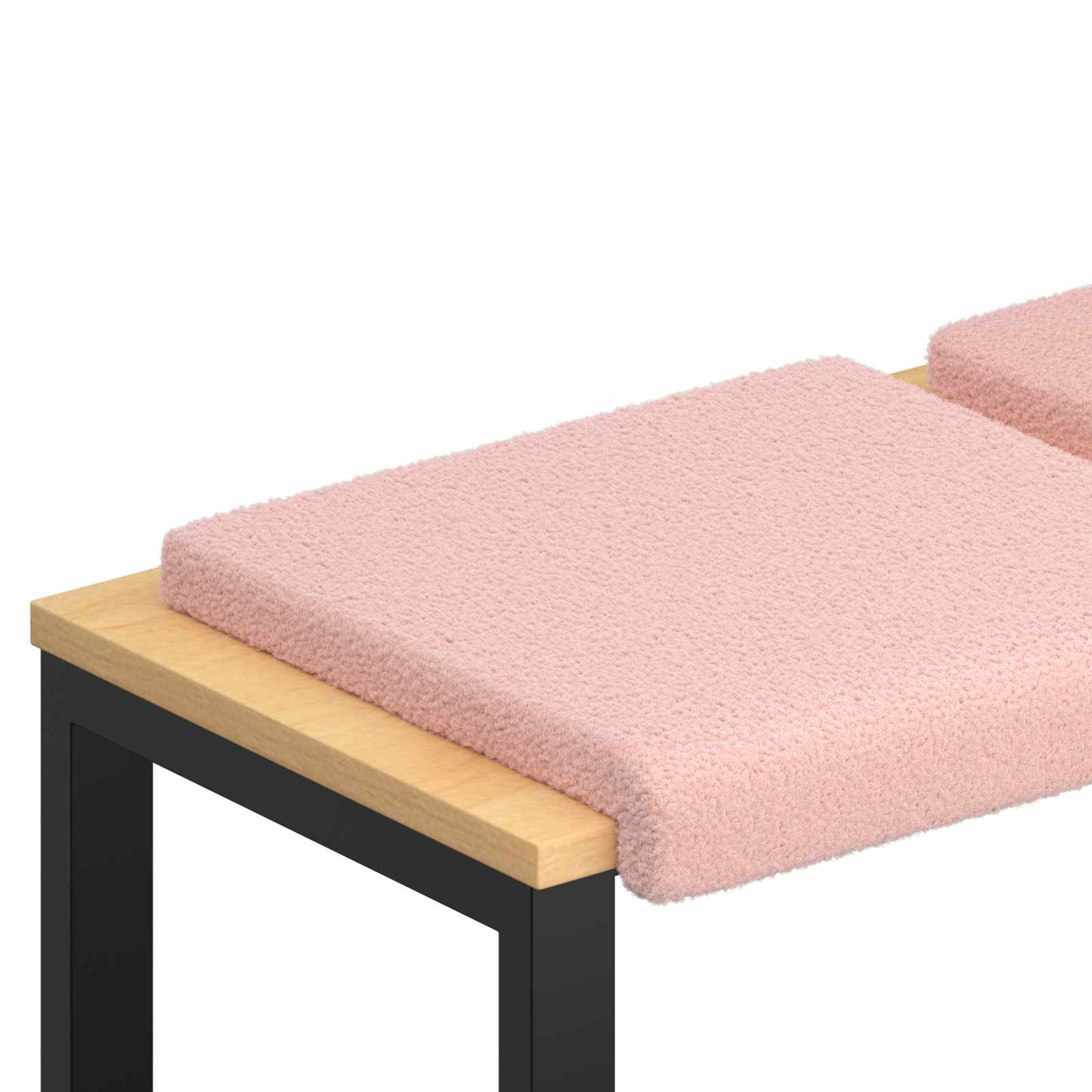 Padpárna 4 db Sherpa szövet Rózsaszín Méret: 35 cm mély