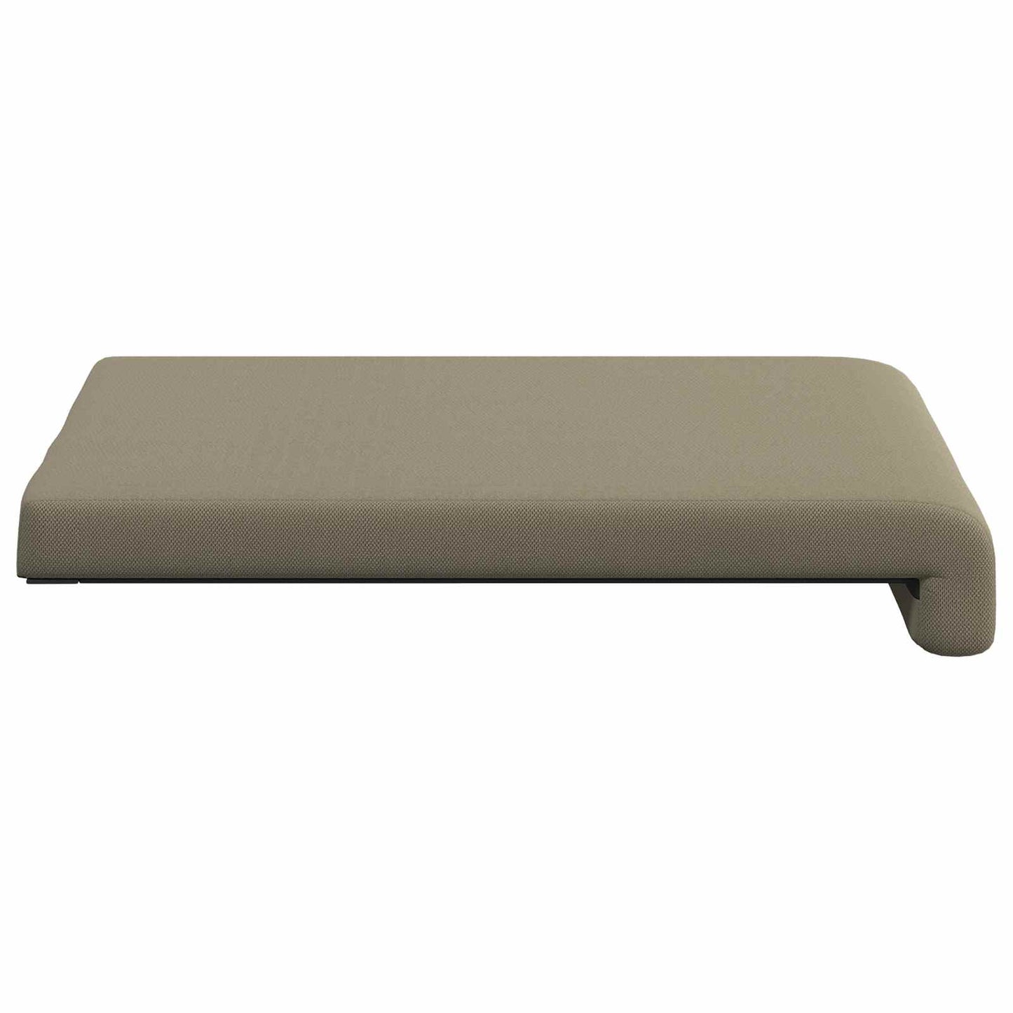 Padpárna 4 db Textúrált bársony Khaki Méret: 35 cm mély