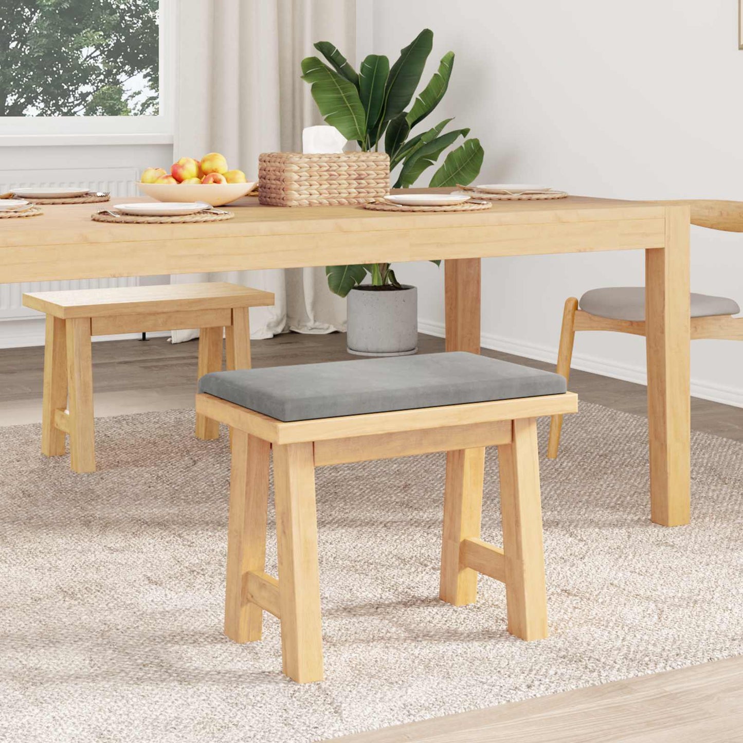 Padpárna Bársony Világosszürke Méret: 35 cm mély