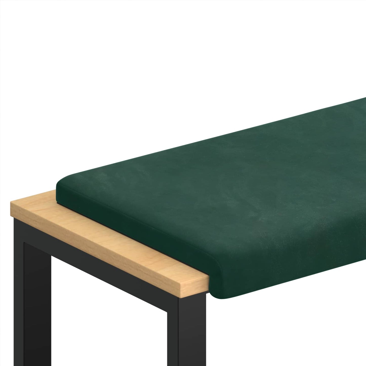 Padpárna Bársony Sötétzöld Méret: 35 cm mély