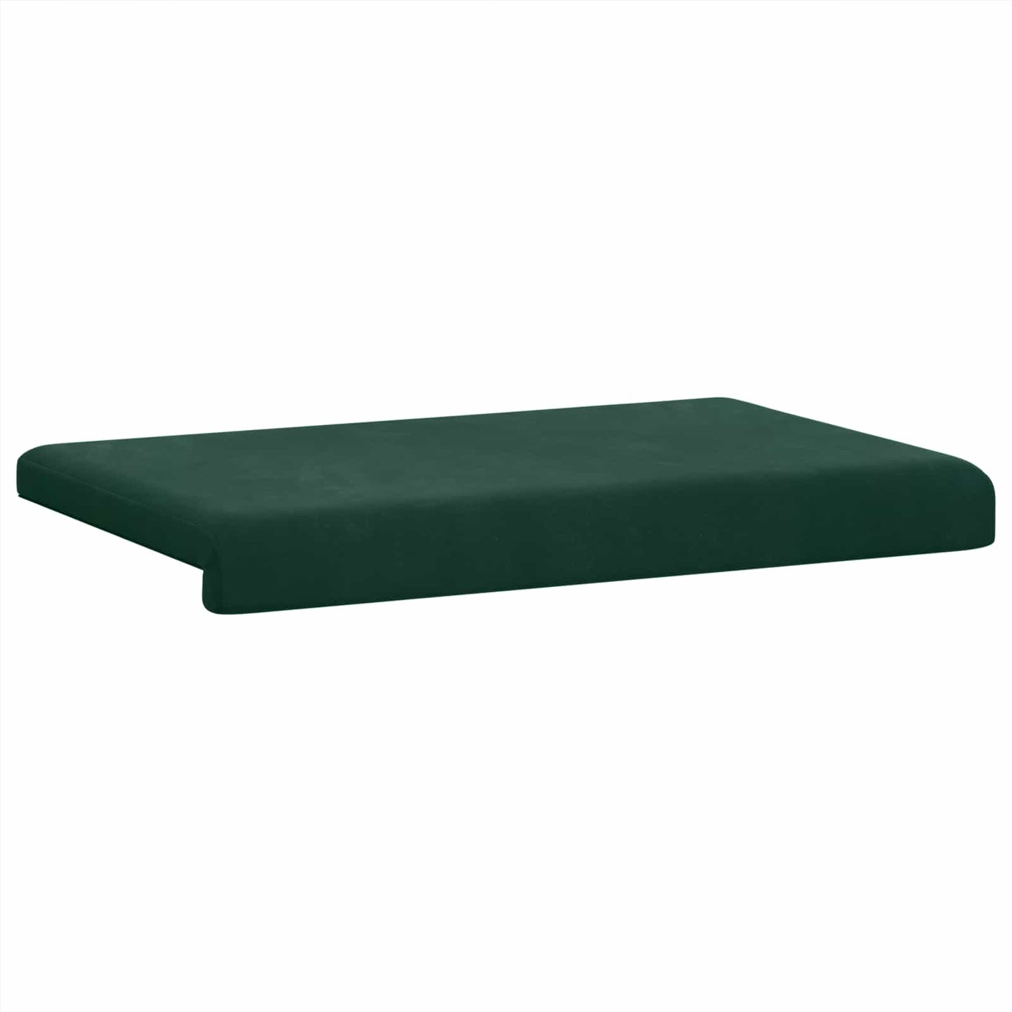 Padpárna Bársony Sötétzöld Méret: 35 cm mély