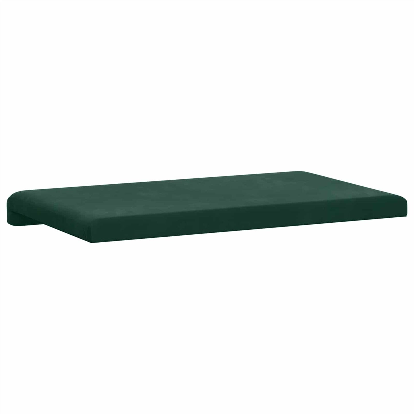 Padpárna Bársony Sötétzöld Méret: 35 cm mély