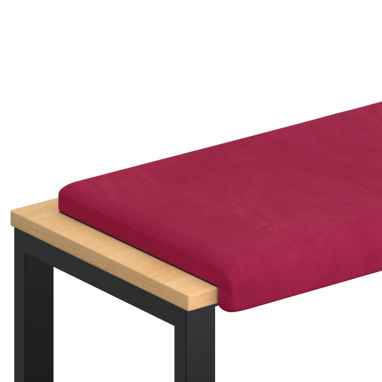 Padpárna Bársony Bordó Méret: 35 cm mély