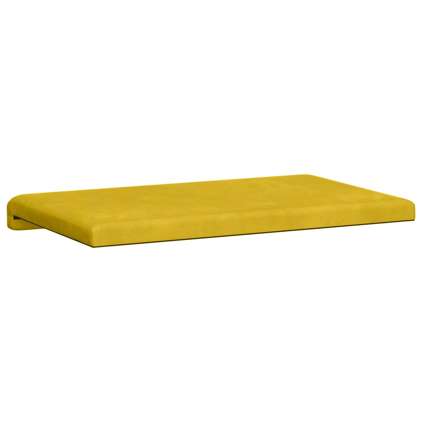 Padpárna Bársony Sárga Méret: 35 cm mély